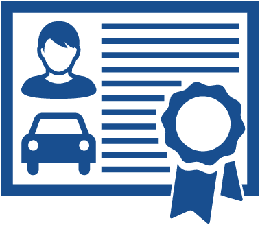 Icon für Leistungsdarstellung - Fahrerlaubnis- und Fahrzeugzulassungsrecht