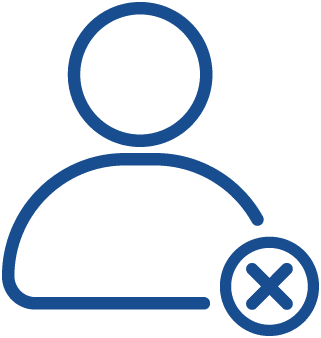 Icon für Leistungsdarstellung - Kündigung und Abmahnung